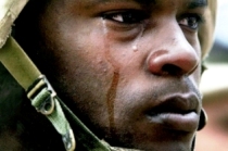 Soldier Crying