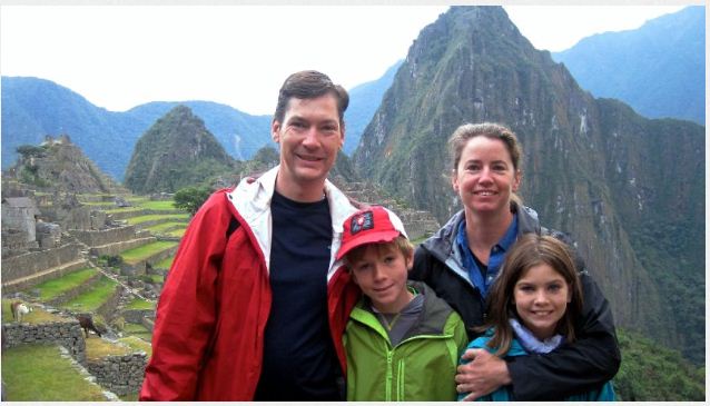 The van Loens at Machu Picchu